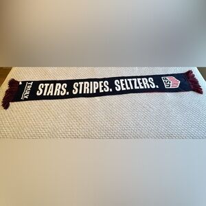 USA Soccer Truly Seltzer Sponsor Scarf